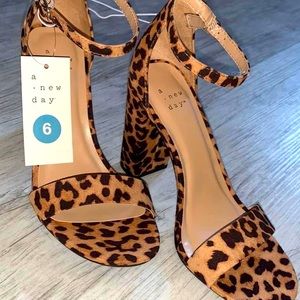 a new day( target brand) wedge heels size 6
